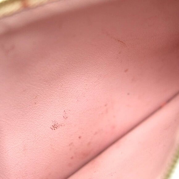 Louis Vuitton Pochette Felicie Zip Pouch Damier Azur Rose - Picture 9 of 16